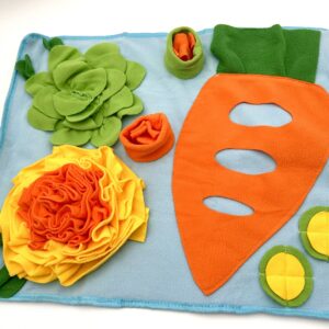 Tapis de fouille pour lapins et rongeurs